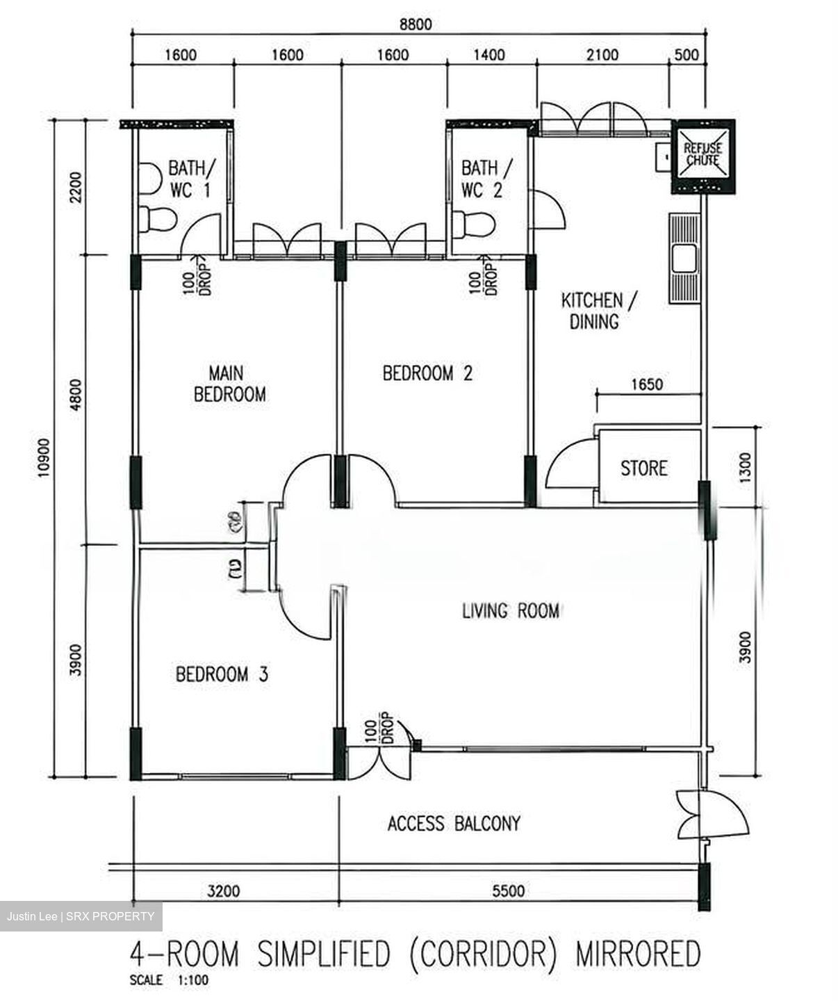 Blk 173 Yishun Avenue 7 (Yishun), HDB 4 Rooms #574647311